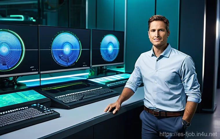 스마트 팩토리 전문가 - **Prompt 1: The Smart Factory Architect**
    "A male professional, aged 40-45, with a focused expre...