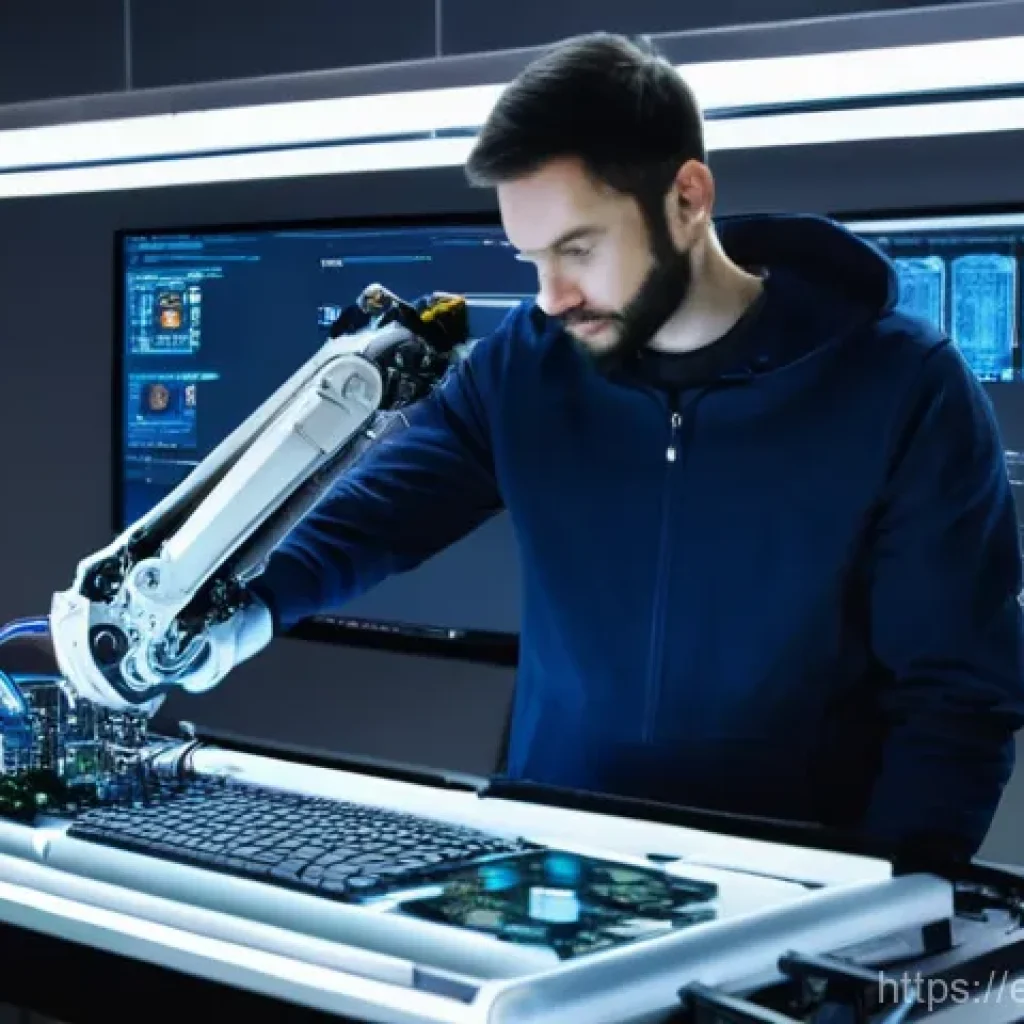 로보틱스 엔지니어 - **Prompt 1: Robotics Engineering - The Brains Behind the Machine**
    "A diverse team of robotics e...