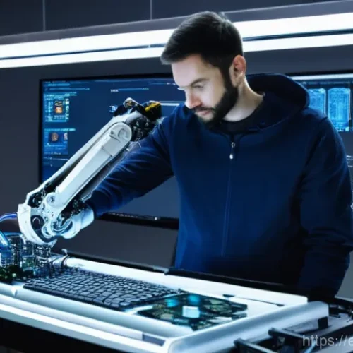 로보틱스 엔지니어 - **Prompt 1: Robotics Engineering - The Brains Behind the Machine**
    "A diverse team of robotics e...