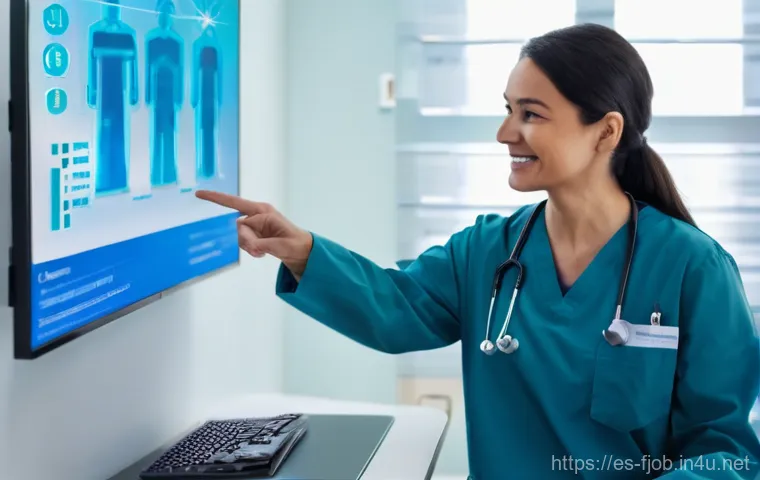 신약 개발 AI 연구원 - **Prompt:** A sleek, futuristic laboratory pulsating with soft, bioluminescent light. In the foregro...